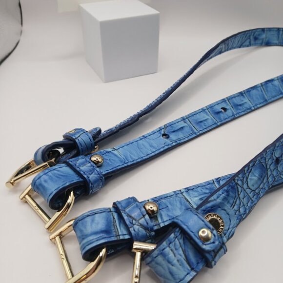 Brahmin replacement straps Electric Blue color Used - Picture 2 of 2